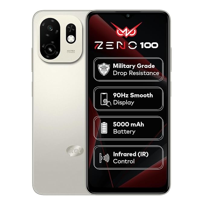 Zeno100 4 8gb Ram 64gb Rom 5000mah Battery Type-C 90hz product image from Amazon