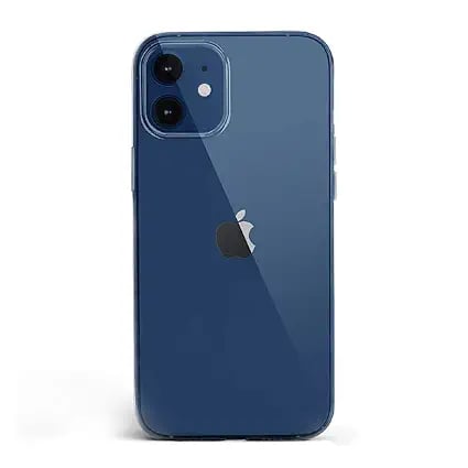 Solimo Basic Case Apple iPhone 12 Mini SiliconeTransparent product image from Amazon