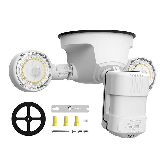 SANSI 15W 2000Lm Motion Sensor Outdoor Lights 5000K Dusk To product image from Amazon