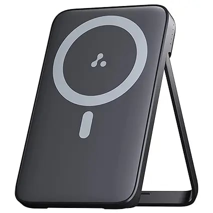 Ambrane 10000mAh Magnetic Wireless Power Bank Stand 15W product image from Amazon