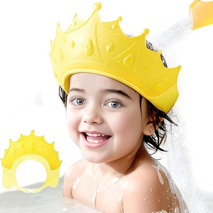 RIOMTRIC Baby Shower Cap Shower Cap Kids 0-9 Years product image from Amazon