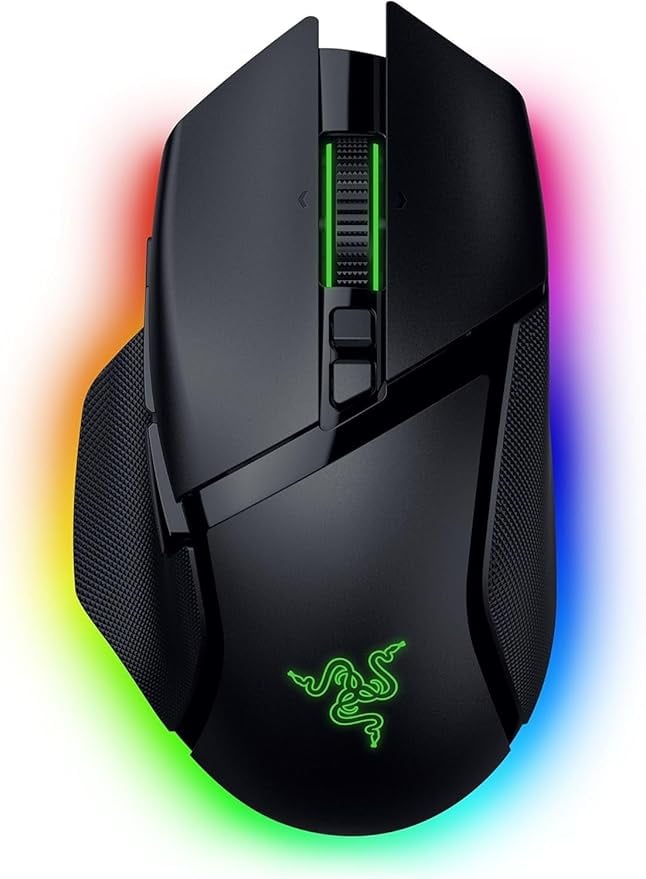 Razer Basilisk V3 Pro 35K Wireless Gaming Mouse HyperScroll product image from Amazon