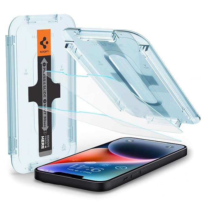 Spigen Ez Fit Tempered Glass Screen Protector Guard For product image from Amazon