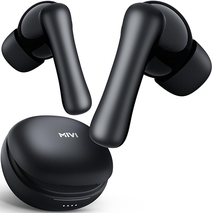 Mivi DuoPods i2 True Wireless Earbuds 45 Hrs Playtime HD product image from Amazon