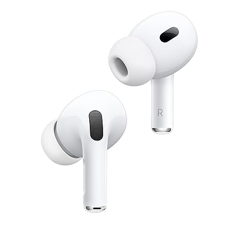 Apple AirPods Pro 2nd Generation MagSafe Case USBC White product image from Amazon