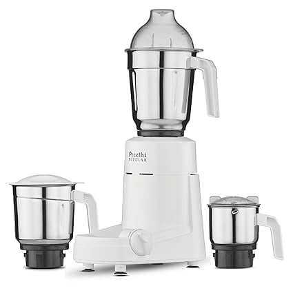 Preethi Popular Mixer Grinder Kitchen 750-Watt L-shaped product image from Amazon