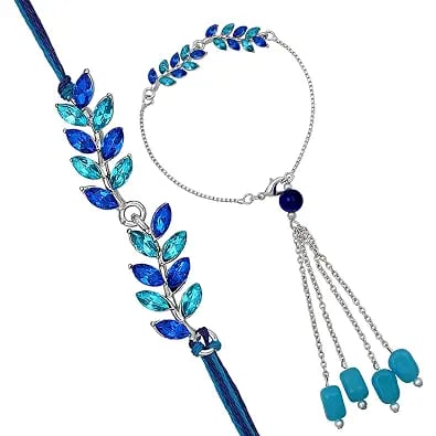 Mahi Lumba Brother Rakhi Pair Bhaiya Bhabhi PARCOL1105521PR product image from Amazon