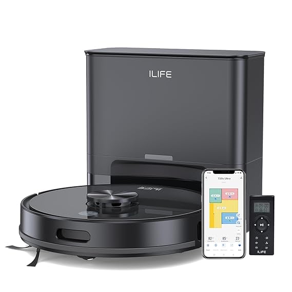 Ilife T20s Ultra Robot Vacuum Cleaner Lidar Navigation product image from Amazon