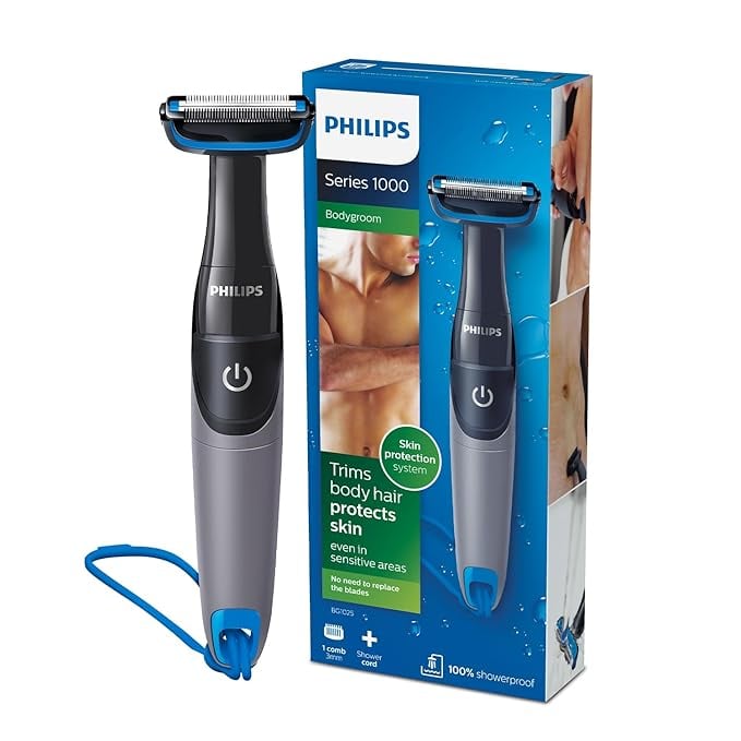 PHILIPS Bg102515 Showerproof Battery Powered Body Groomer product image from Amazon