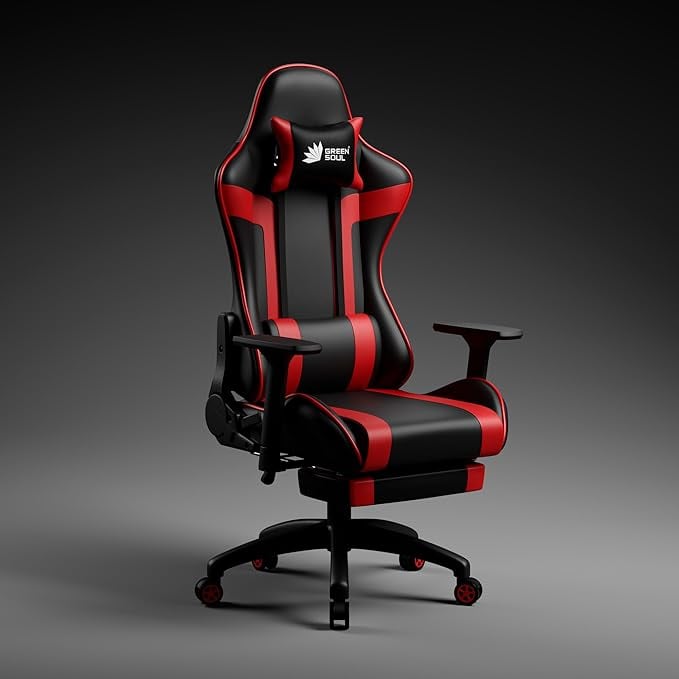 Green Soul Raptor Pro Racing Edition Ergonomic Gaming Chair product image from Amazon