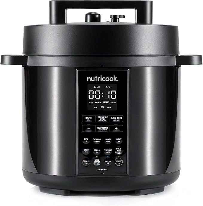 Nutricook Stainless Steel Smart Pot 2 1000W 9 In 1 Instant product image from Amazon