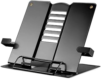 FRENYEAR Metal Book Stand Holder Book Stand Reading Book product image