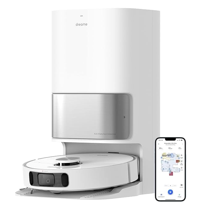 DREAME L10s Ultra Robot Vacuum Cleaner Washer Self-Cleaning product image from Amazon