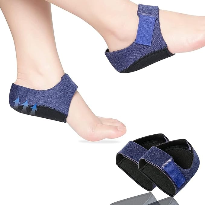 GROOTS Gel Heel cups Heel Pad Heel Ankle Pain Heel Shoe product image from Amazon