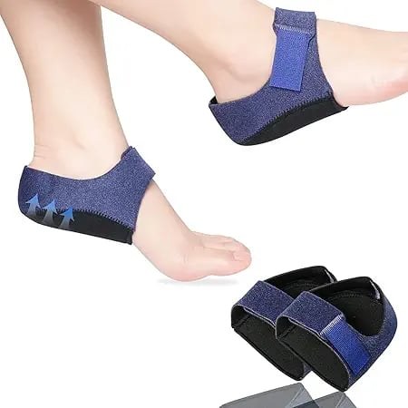 APTODEN Gel Heel cups Silicon Heel Pad Heel Ankle Pain Heel product image from Amazon