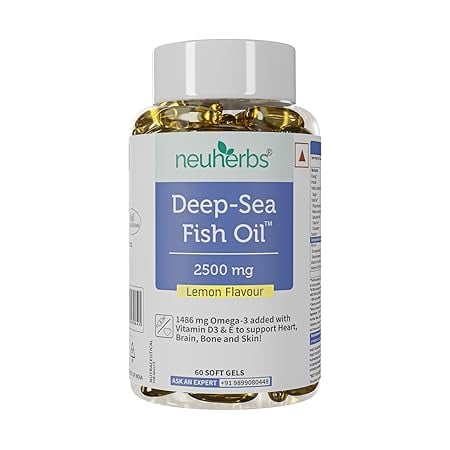 Neuherbs Deep Sea Omega 3 Fish Oil - Omega 3 Supplement product image from Amazon