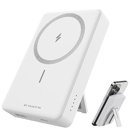 E GATE 117-BW Wirelesss 10000mAh Powerbank Fast Charging product image from Amazon