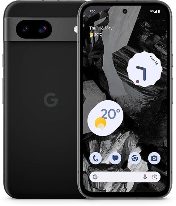 Google Pixel 8a Obsidian 128 GB 8 GB - Smartphones product image from Amazon