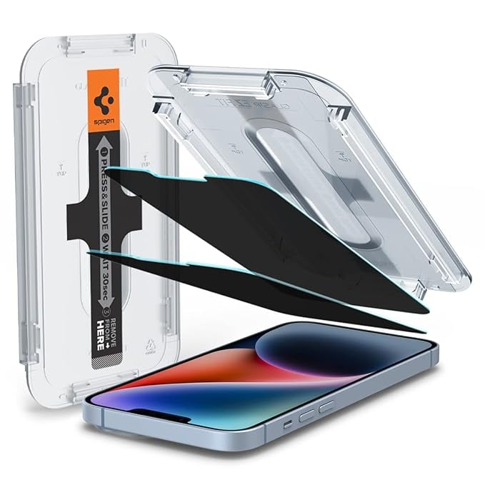 Spigen Ez Fit Tempered Glass Screen Protector Guard For product image from Amazon