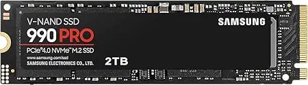 Samsung 990 PRO SSD 2TB PCIe 4.0 M.2 Internal Solid State product image from Amazon