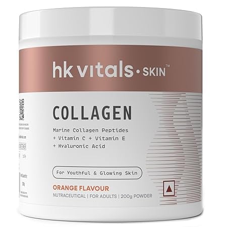 HealthKart hk vitals Skin Radiance Marine Collagen product image from Amazon