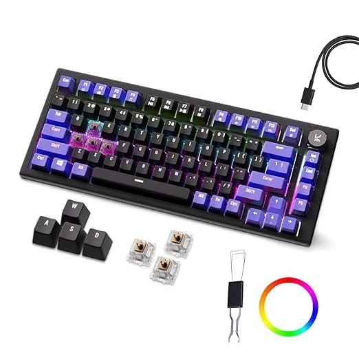 Kreo Hive 75 Mechanical Gaming Keyboard Per-Key RGB product image from Amazon