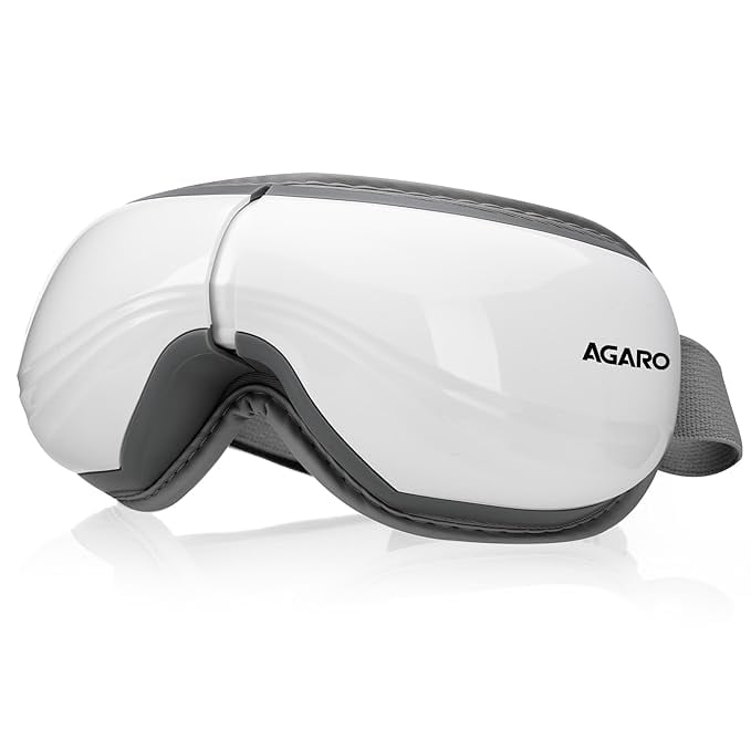 AGARO Supreme Eye Massager Lukewarm Heat Relax Reduce Eye product image from Amazon