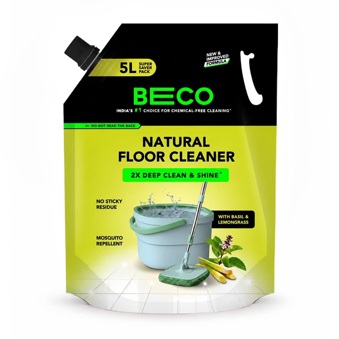 Beco Natural Surface Floor Cleaning Liquid 5 Litre Non product image from Amazon