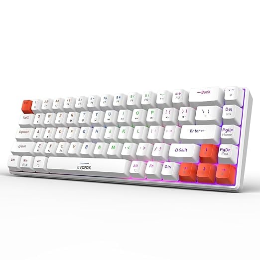 EvoFox Katana S Mini Wireless Mechanical Keyboard Tri-Mode product image from Amazon