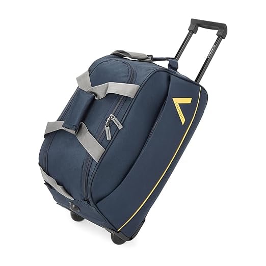Aristocrat Cadet Polyester 62 cms Blue Travel Duffle - product image from Amazon