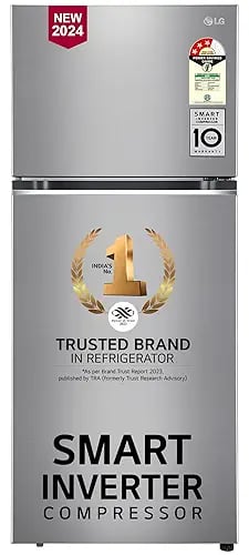 LG 380 L 3 Star Frost-Free Smart Inverter Double Door product image from Amazon