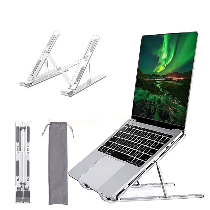 Dyazo 6 Angles Adjustable Aluminum Ergonomic Foldable product image from Amazon