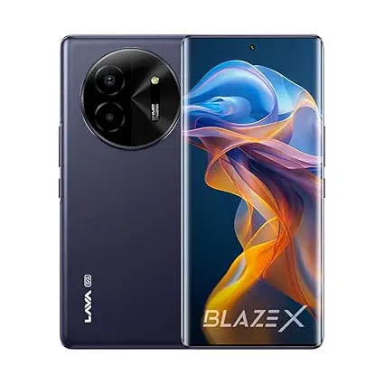 Lava Blaze X 5G - Starlight Purple 4GB RAM 128GB Storage - product image from Amazon