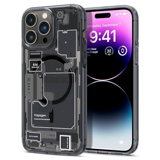 Spigen Ultra Hybrid Magfit Back Cover Case Compatible product image from Amazon