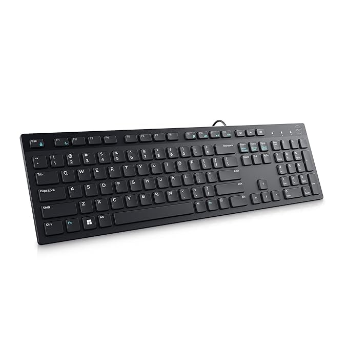 Dell KB216 Wired Multimedia Keyboard - Full-Size Layout USB product image from Amazon