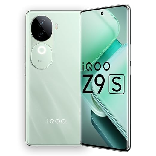 iQOO Z9s 5G Onyx Green 8GB RAM 128GB Storage 120 Hz 3D product image from Amazon