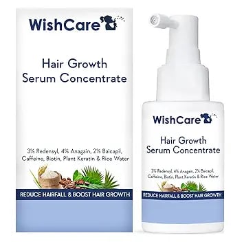 WishCare Hair Growth Serum Concentrate Redensyl Anagain product image from Amazon