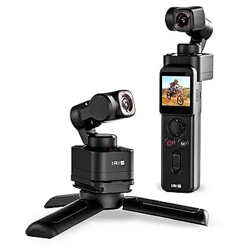 IZI IRIS Pocket 4K Camera 11.3 CMOS Detachable Dual Display product image from Amazon