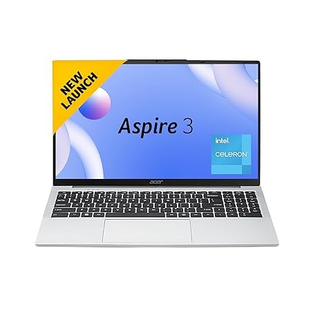 Acer Aspire 3 Laptop Intel Core Celeron N4500 Processor product image from Amazon