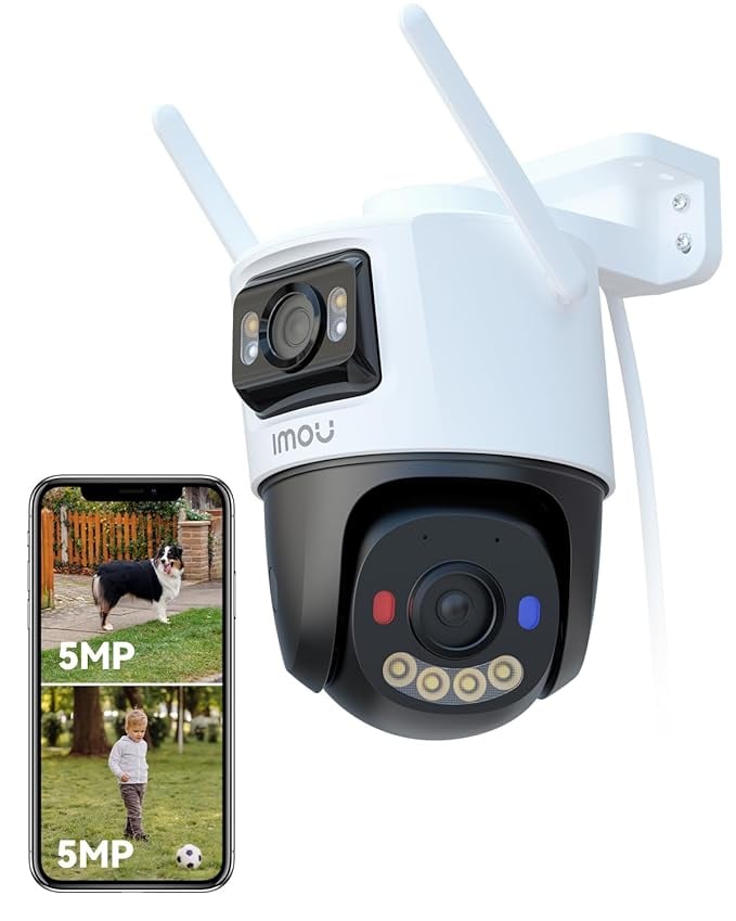 Imou 5MP5MP Dual Lens CCTV Camera Home Outdoor Pan-Tilt product image from Amazon