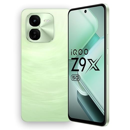 iQOO Z9x 5G Tornado Green 4GB RAM 128GB Storage Snapdragon product image from Amazon