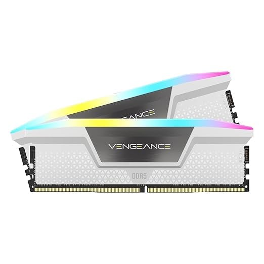 CORSAIR Vengeance RGB DDR5 RAM 32GB 2x16GB 6400MHz CL36 product image from Amazon