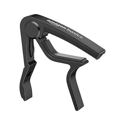 Amazon Basics Professional Metal Capo For Acoustic Electric product image from Amazon