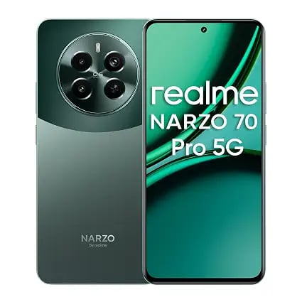 realme NARZO 70 Pro 5G Glass Green 8GB RAM256GB Storage product image from Amazon