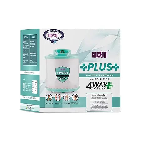 Crescent Steamer Cold Cough Facial Steamer Steam product image from Amazon