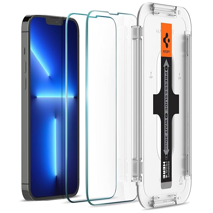 Spigen Ez Fit Tempered Glass Screen Protector For Iphone 14 product image from Amazon