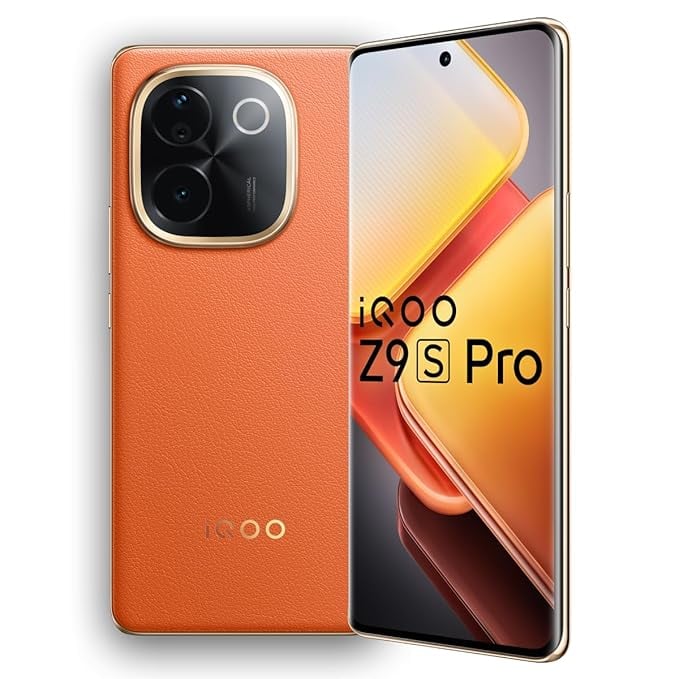 iQOO Z9s Pro 5G Flamboyant Orange 8GB RAM 128GB Storage product image from Amazon
