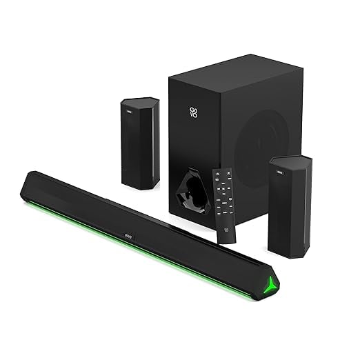 GOVO GOSURROUND 950 500W Sound bar 5.1 Channel Home Theatre product image from Amazon