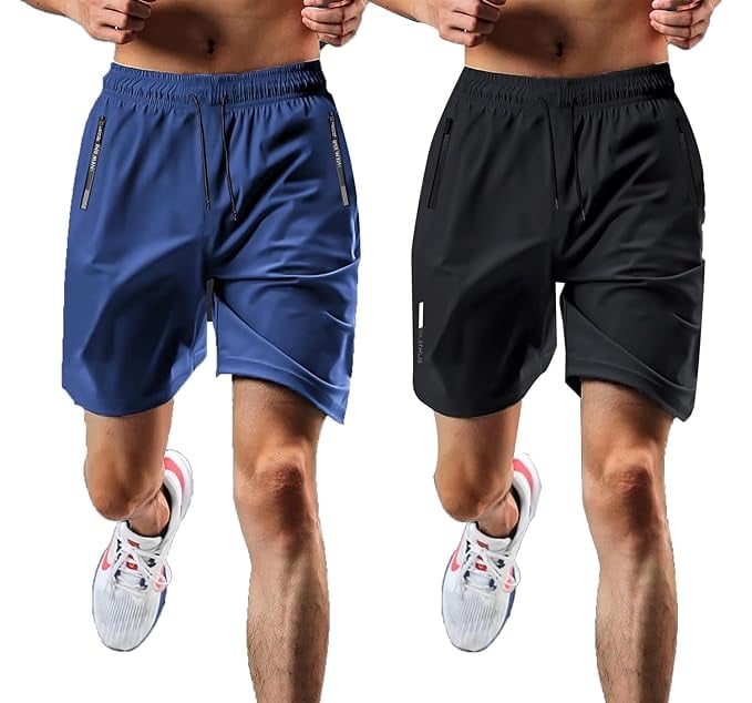 Lymio Men Shorts Men Shorts Polyester Casual Shorts 25-28 - product image from Amazon