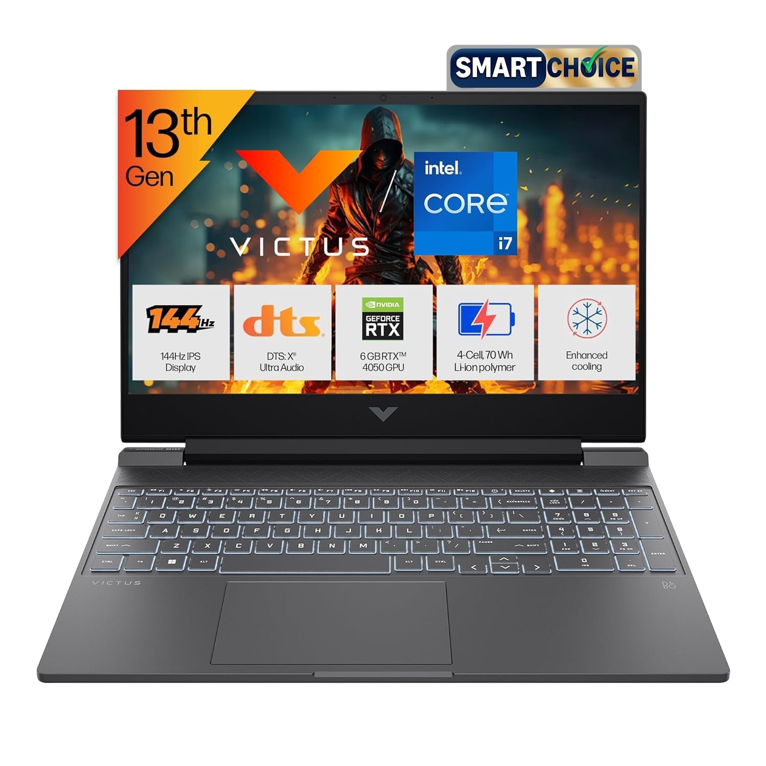 Hp Smartchoice Victus 13th Gen I7-13620h 6gb Rtx 4050 16gb product image from Amazon